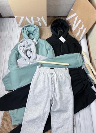 Спортивний костюм чоловічий на флісі в різних кольорах h&m 2024