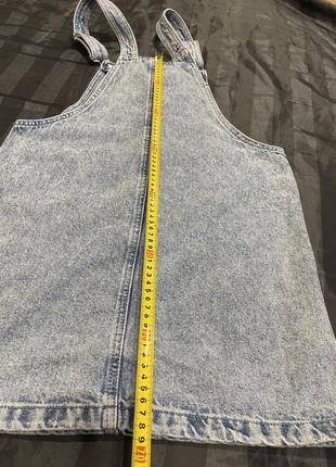 Комбинезон юбка джинс6 фото