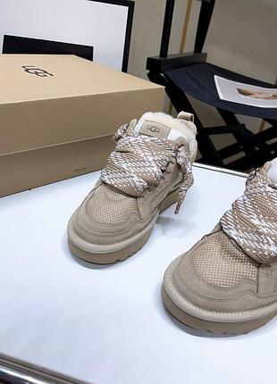 Кросівки кеди зимові овчина уггі ugg lowmel