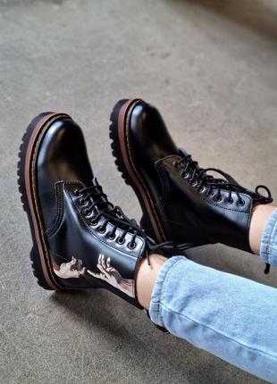 Черевики dr. martens jadon ботинки мартенс6 фото