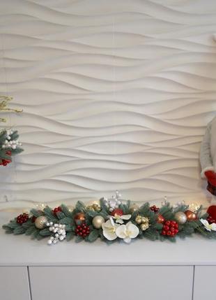 Новогодний, декорированный бокал-подсвечник. рождественская, декорированная подставка-бокал для свечи на стол7 фото