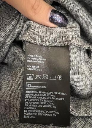 Толстовка кофта светр в клітинку h&amp;m3 фото
