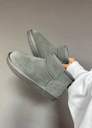Ugg ultra mini cool grey suede угги серые 37-41