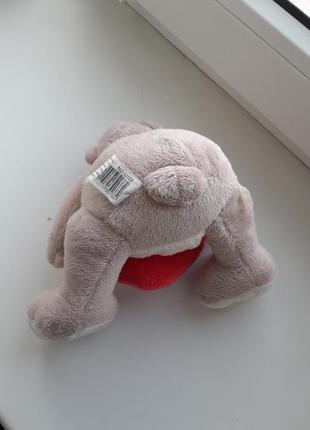 Чудова  іграшка ведмедик з серцем 17см 2