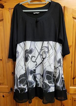 🌸🕊️🌿 ... шикарная туника/платье батал ... 🌿🕊️🌸