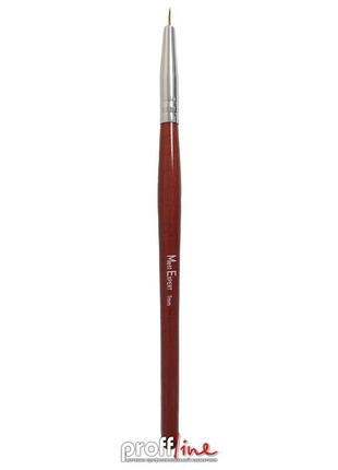 Кисть лайнер для тонких линий mett коричневая ручка (7 мм)1 фото