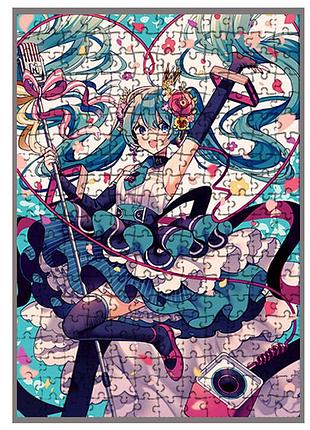 Пазл аніме міку хацуне вокалоїд 20х28 см 120 елементів (pazl_006)