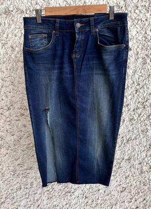 Джинсовая юбка