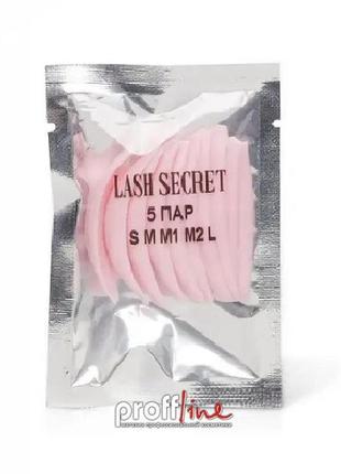 Набор бигудей для ламинирования ресниц lash secret (s,m,m1,m2,l)