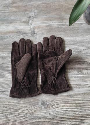 Шерстяные кожаные перчатки vera pelle3 фото