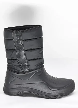 Зимние мужские дутики резиновые сапоги эва пенка размер 41 42 43 44 45 46