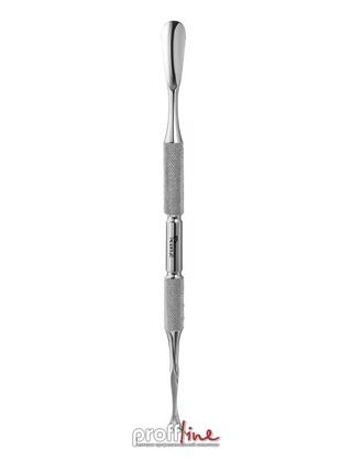 Лопатка для маникюра и педикюра raiz work form 2 pw-2 закругленный пушер+отогнутая лопасть