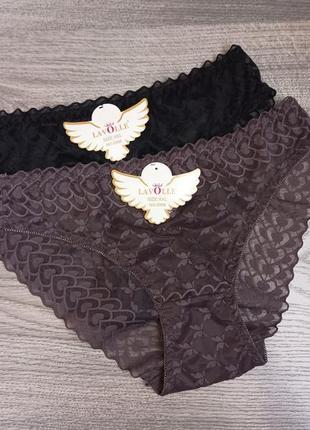 Комплект кружевных трусов 2 шт