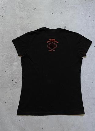 Женская футболка мерч harley davidson размер xl6 фото