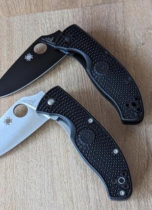 Нож spyderco tenacious. складной туристический нож8 фото