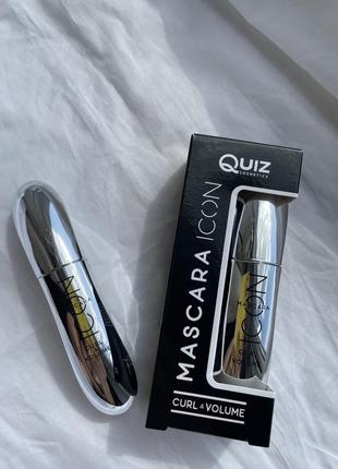 Туш для вій quiz cosmetics icon mascara