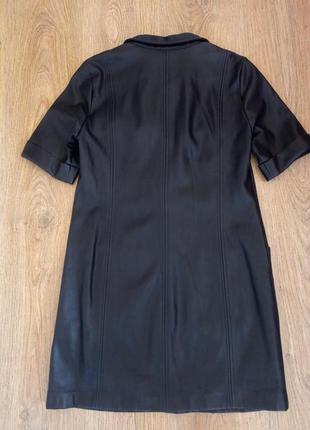 Продам абсолютно новое платье из экокожи от zara,s6 фото