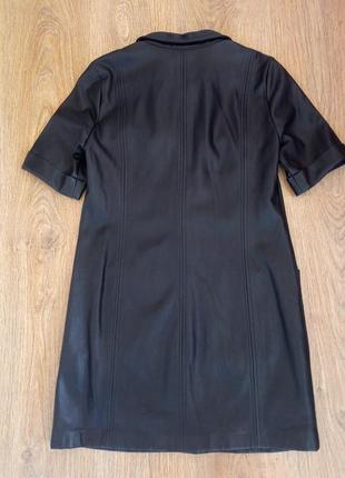 Продам абсолютно новое платье из экокожи от zara,s7 фото