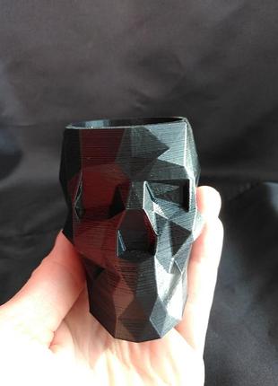 Ваза в виде черепа. 5