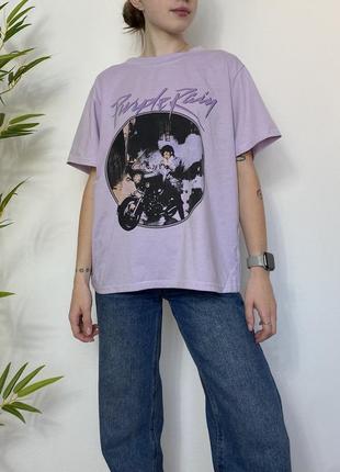 Футболка мерч винтаж purple rain