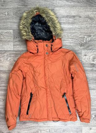 Columbia titanium куртка м размер женская горнолыжная оранжевая оригинал
