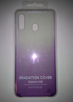 Чохол samsung galaxy a20 gradation є cover