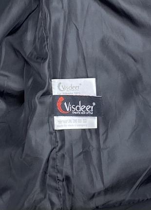 Visdeer куртка s размер женская зимняя черная оригинал5 фото