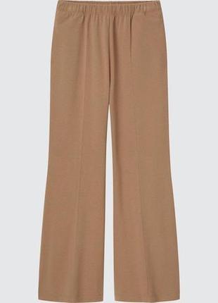 Коричневые брюки uniqlo