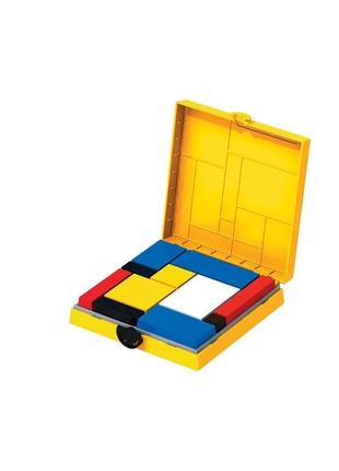 Головоломка блоки мондриана желтый 473554 nia-mart, игра на логику