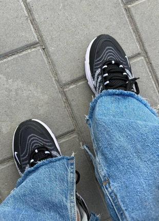 Кожаные кроссовки nike air max tw black/white3 фото