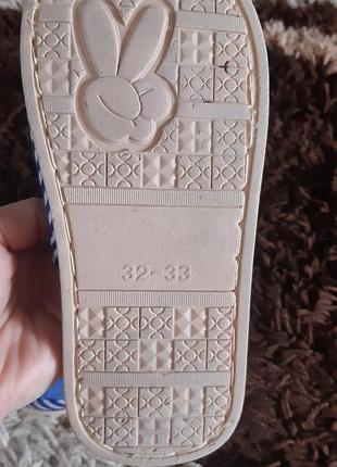 Тапочки детские. 4