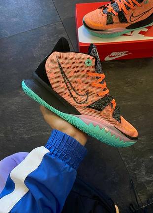 👟 кросівки   nike kyrie 7 ”atomic orange”   / наложка bs👟