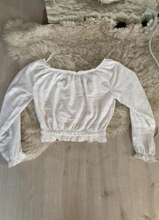 Топ на спущенные плечи