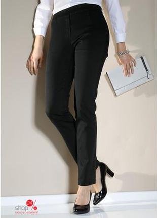 Узкие черные брюки на рост 164 см