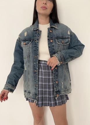 Цупка джинсовка zara