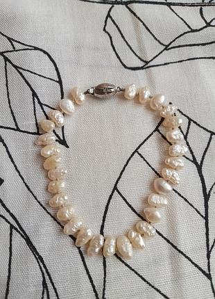 Винтажный браслет жемчужины