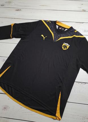 Мужской спортивный лонгслив puma aek 2009 2010 jersey / футболка джерси пума аек / a.e.k.2 фото