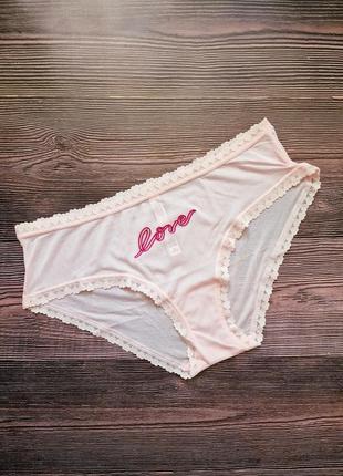 Лёгкие трусики из эластичной сеточки victoria's secret  оригинал