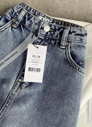 Zara new na-kd zara новые 32/34 размер джинсы прямие оригинал джинсы клеш палаццо рваные na-kd на девочку высокую6 фото