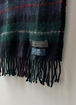 Lyle&scott made in scotland pure cashmere шарф оригінал шотландія англія кашемір вовна мякий ніжний теплий преміум дорогий1 фото