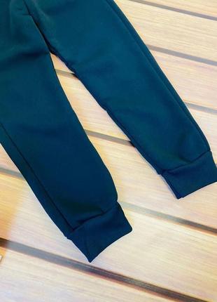 Шикарные теплые спортивные штаны на манжетах без карманов супер качество носятся рекомендация!!!!4 фото