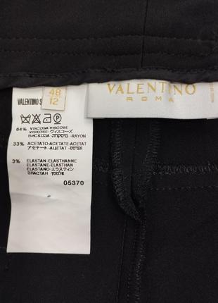 Valentino брюки черные расшитые паетками карманы штаны7 фото