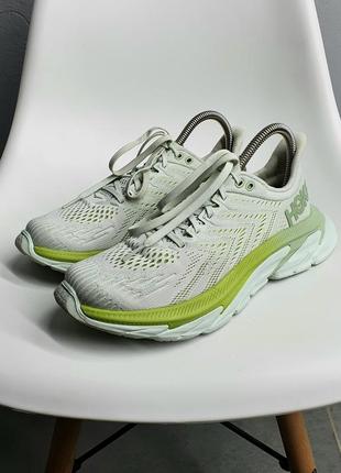 Кроссовки оригинал hoka one one clifton 38.5 размер 186