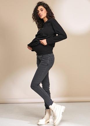 Джинси для вагітних облягаючого фасону7 фото
