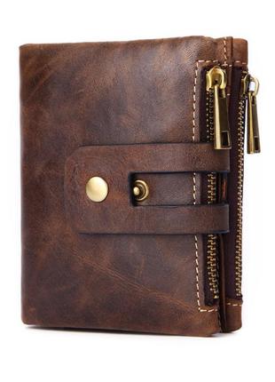 Шкіряний гаманець із натуральної шкіри