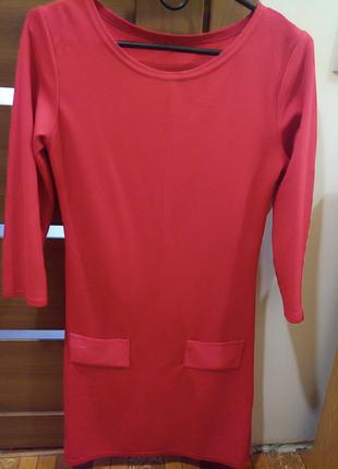 Red color платье классика2 фото