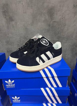 Кроссовки мужские и женские adidas campus 00s black