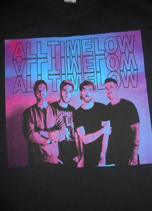 Футболка all time low/рок мерч3 фото