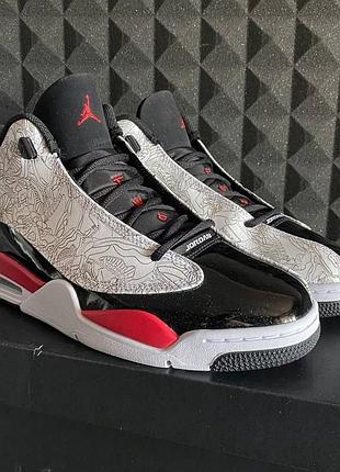 Кросівки air jordan dub zero fire red