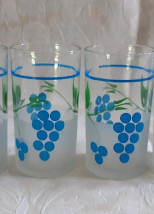 Набір склянок "виноград"